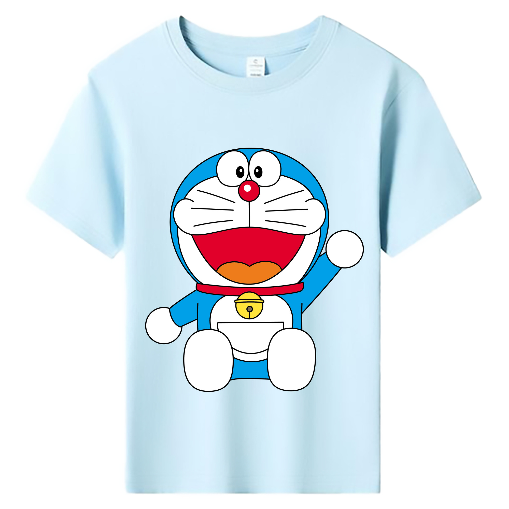 （画像用） ドラえもん Doraemon 綿100％キッズTシャツ（フロントプリント）